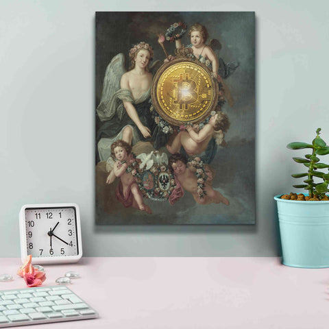 Image of 'History Meets Future IV' by Andrea Haase Giclee Canvas Wall Art,12 x 16