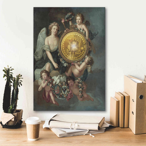 Image of 'History Meets Future IV' by Andrea Haase Giclee Canvas Wall Art,18 x 26