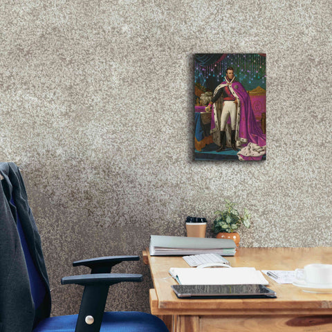 Image of 'History Meets Future V' by Andrea Haase Giclee Canvas Wall Art,12 x 18