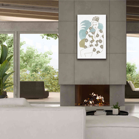 Image of 'Cap Esterel II' by Flora Kouta Giclee Canvas Wall Art,26 x 40