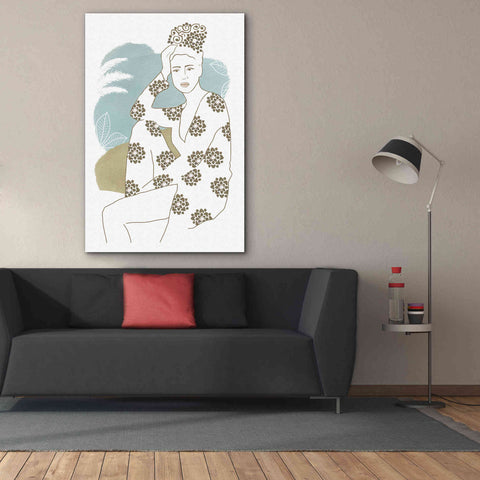 Image of 'Cap Esterel II' by Flora Kouta Giclee Canvas Wall Art,40 x 60