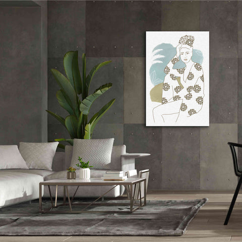 Image of 'Cap Esterel II' by Flora Kouta Giclee Canvas Wall Art,40 x 60