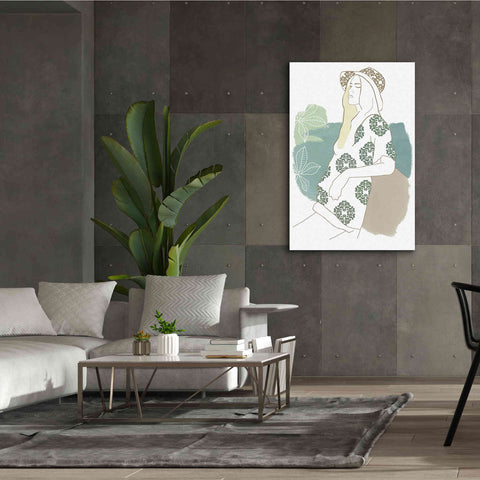 Image of 'Cap Esterel III' by Flora Kouta Giclee Canvas Wall Art,40 x 60