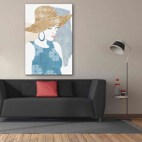 Image of 'Chapeau Boho I' by Flora Kouta Giclee Canvas Wall Art,40 x 60