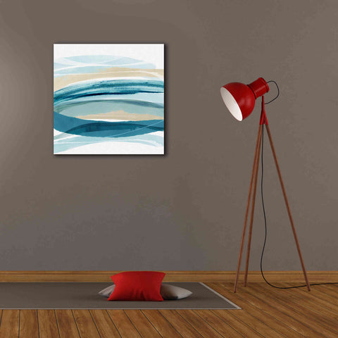 Image of 'Cirrus Flow I' by Flora Kouta Giclee Canvas Wall Art,26 x 26