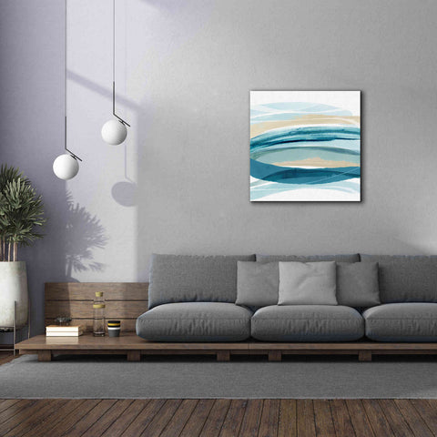 Image of 'Cirrus Flow I' by Flora Kouta Giclee Canvas Wall Art,37 x 37