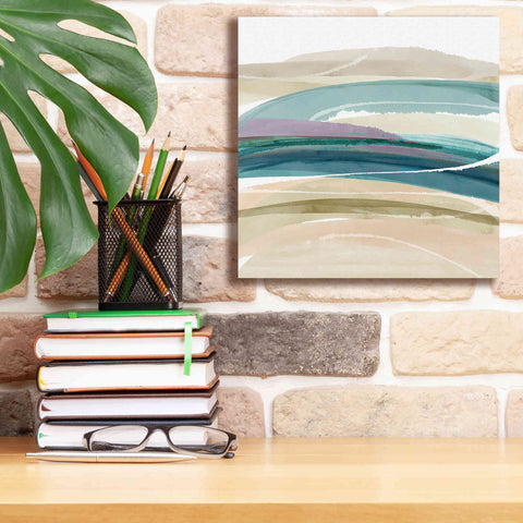 Image of 'Cirrus Flow III' by Flora Kouta Giclee Canvas Wall Art,12 x 12