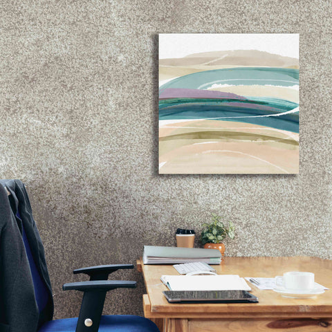 Image of 'Cirrus Flow III' by Flora Kouta Giclee Canvas Wall Art,26 x 26