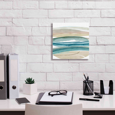 Image of 'Cirrus Flow IV' by Flora Kouta Giclee Canvas Wall Art,12 x 12