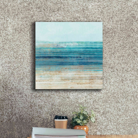 Image of 'Ocean Daydream I' by Flora Kouta Giclee Canvas Wall Art,18 x 18