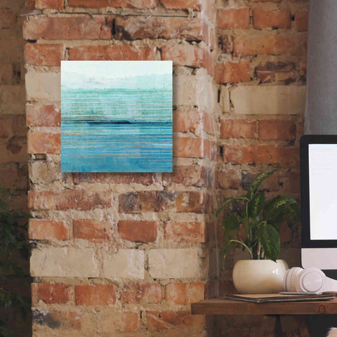 Image of 'Ocean Daydream II' by Flora Kouta Giclee Canvas Wall Art,12 x 12