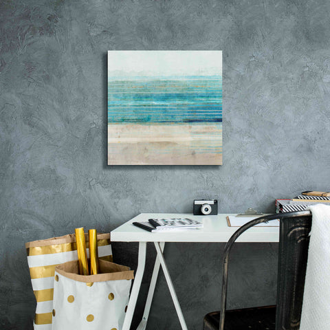 Image of 'Ocean Daydream III' by Flora Kouta Giclee Canvas Wall Art,18 x 18