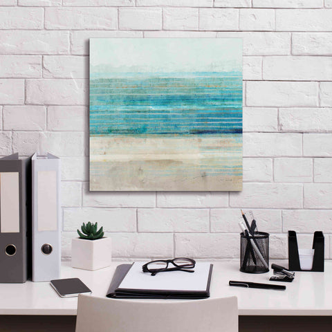 Image of 'Ocean Daydream III' by Flora Kouta Giclee Canvas Wall Art,18 x 18