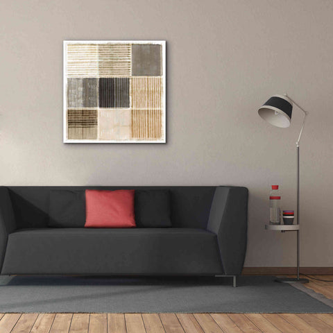 Image of 'Natural Patchwork II' by Flora Kouta Giclee Canvas Wall Art,37 x 37