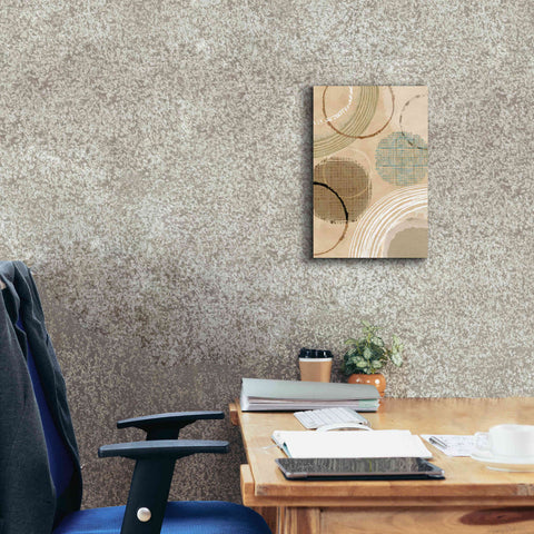 Image of 'Woven Baskets II' by Flora Kouta Giclee Canvas Wall Art,12 x 18