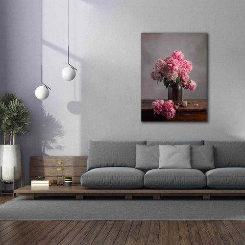 Image of 'Layers Of Pink' by Leah McLean Giclee Canvas Wall Art,40 x 54