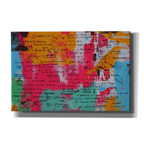 Image of 'Abstract Colorful Flows 2' by Irena Orlov Giclee Canvas Wall Art
