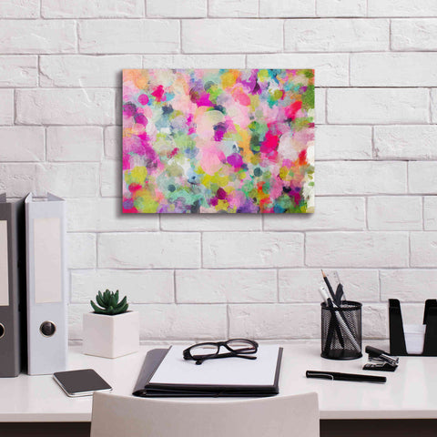 Image of 'Abstract Colorful Flows 4' by Irena Orlov Giclee Canvas Wall Art,16 x 12