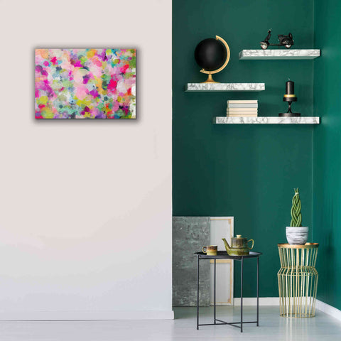 Image of 'Abstract Colorful Flows 4' by Irena Orlov Giclee Canvas Wall Art,26 x 18