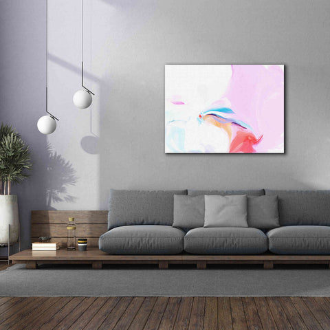 Image of 'Abstract Colorful Flows 8' by Irena Orlov Giclee Canvas Wall Art,54 x 40