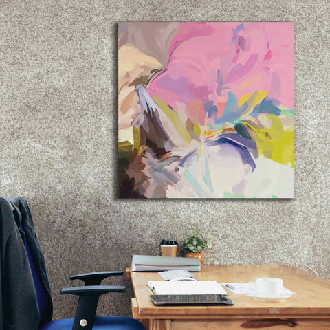 Image of 'Abstract Colorful Flows 13' by Irena Orlov Giclee Canvas Wall Art,37 x 37