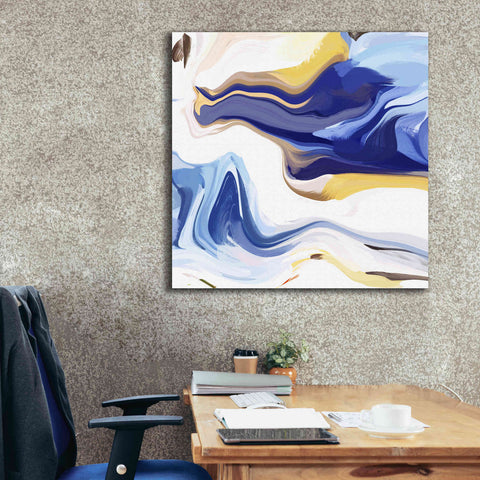 Image of 'Abstract Colorful Flows 16' by Irena Orlov Giclee Canvas Wall Art,37 x 37