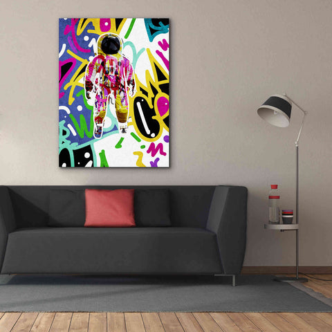 Image of 'Colorful Astronaut Graffiti Art 6 ' by Irena Orlov Giclee Canvas Wall Art,40 x 54