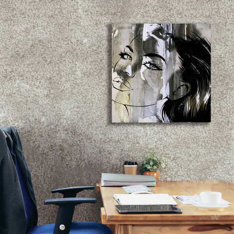 Image of 'Face In The Wall 2' by Karen Smith Giclee Canvas Wall Art,26x26