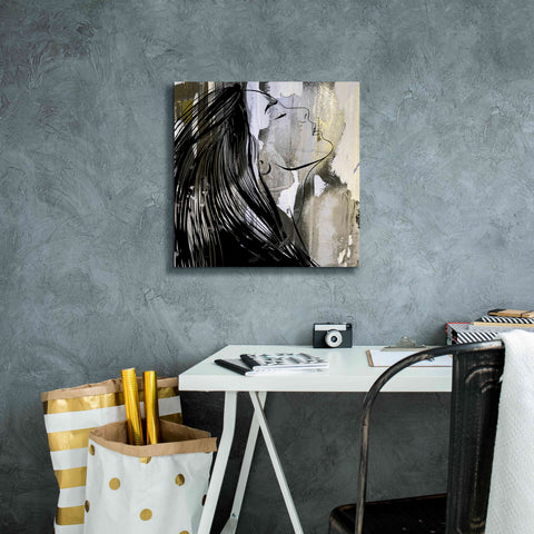 Image of 'Face In The Wall 1' by Karen Smith Giclee Canvas Wall Art,18x18