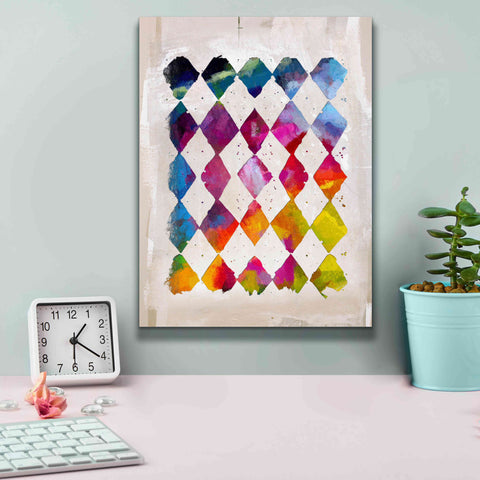 Image of 'Diamond Palette 2' by Karen Smith Giclee Canvas Wall Art,12x16