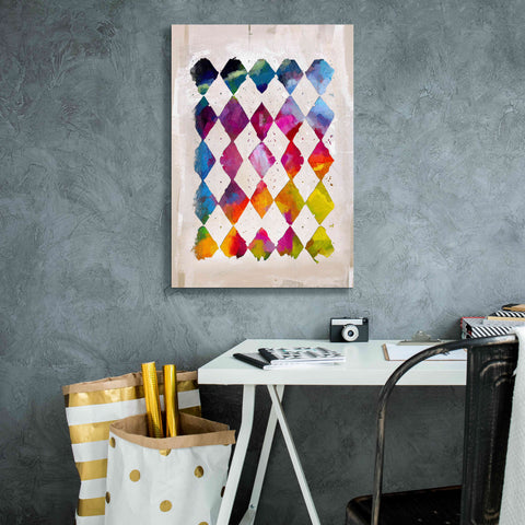 Image of 'Diamond Palette 2' by Karen Smith Giclee Canvas Wall Art,18x26
