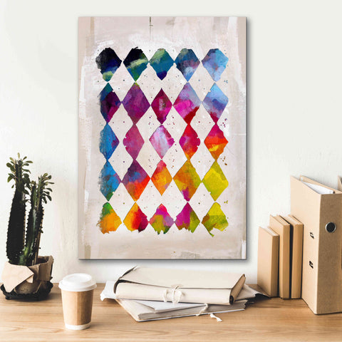 Image of 'Diamond Palette 2' by Karen Smith Giclee Canvas Wall Art,18x26