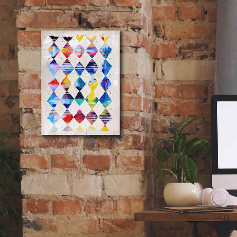 Image of 'Diamond Palette 1' by Karen Smith Giclee Canvas Wall Art,12x16