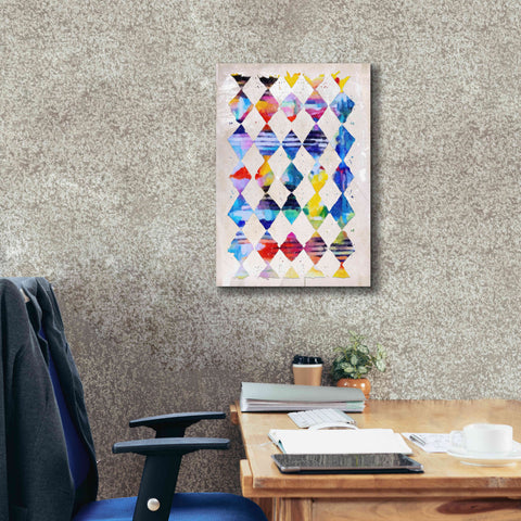 Image of 'Diamond Palette 1' by Karen Smith Giclee Canvas Wall Art,18x26
