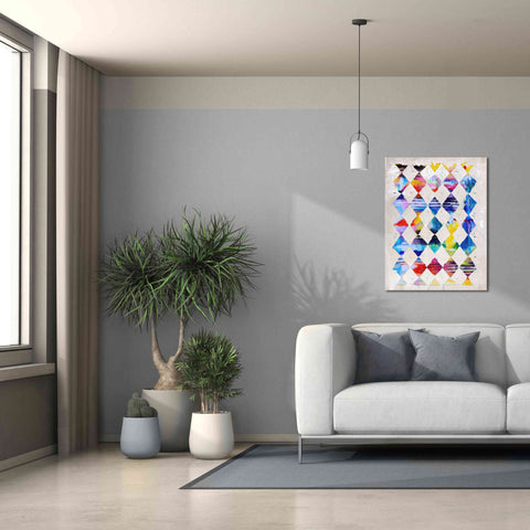 Image of 'Diamond Palette 1' by Karen Smith Giclee Canvas Wall Art,26x34