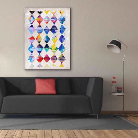 Image of 'Diamond Palette 1' by Karen Smith Giclee Canvas Wall Art,40x54