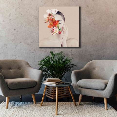 Image of 'Flora' by Karen Smith Giclee Canvas Wall Art,37x37