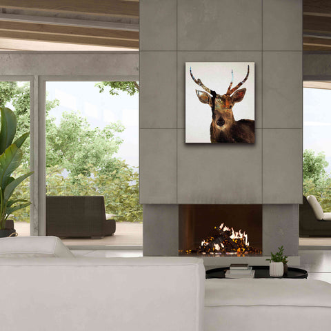 Image of 'Stag Forest' by Karen Smith Giclee Canvas Wall Art,26x30