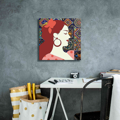 Image of 'Senorita 2' by Karen Smith Giclee Canvas Wall Art,18x18