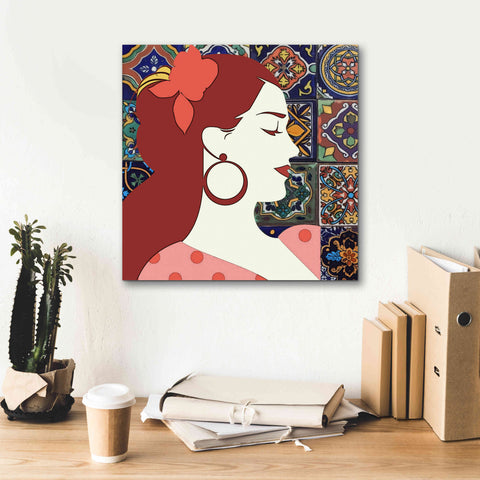 Image of 'Senorita 2' by Karen Smith Giclee Canvas Wall Art,18x18