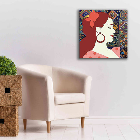 Image of 'Senorita 2' by Karen Smith Giclee Canvas Wall Art,26x26
