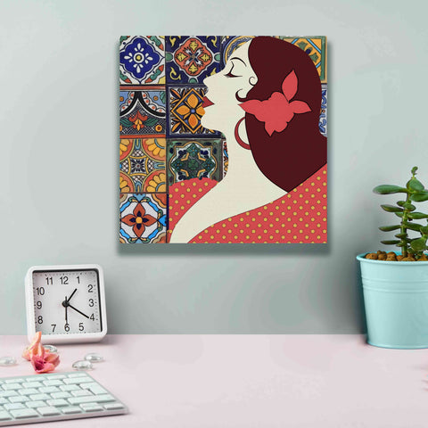 Image of 'Senorita 1' by Karen Smith Giclee Canvas Wall Art,12x12