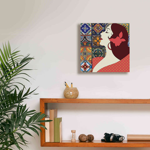 Image of 'Senorita 1' by Karen Smith Giclee Canvas Wall Art,12x12