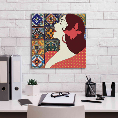 Image of 'Senorita 1' by Karen Smith Giclee Canvas Wall Art,18x18