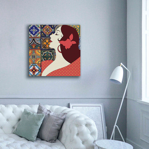 Image of 'Senorita 1' by Karen Smith Giclee Canvas Wall Art,37x37