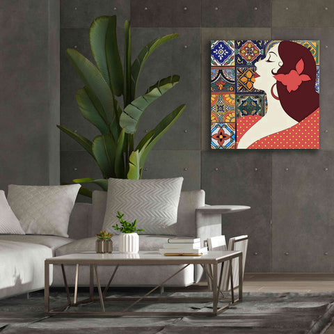Image of 'Senorita 1' by Karen Smith Giclee Canvas Wall Art,37x37