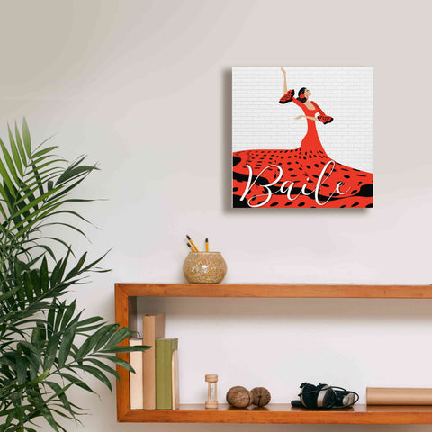 Image of 'Baile' by Karen Smith Giclee Canvas Wall Art,12x12