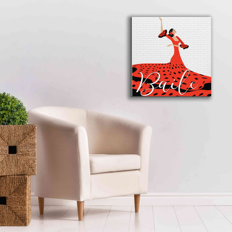 Image of 'Baile' by Karen Smith Giclee Canvas Wall Art,26x26