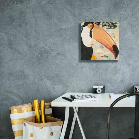 Image of 'Toucan Play 2' by Karen Smith Giclee Canvas Wall Art,12x12