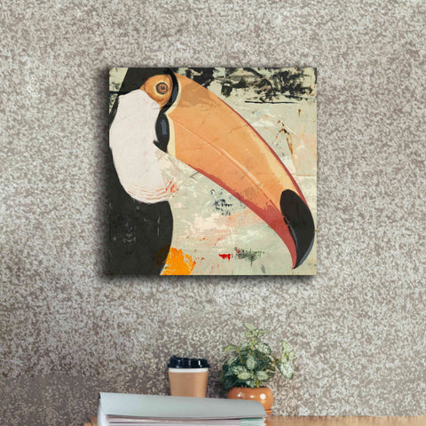 Image of 'Toucan Play 2' by Karen Smith Giclee Canvas Wall Art,18x18